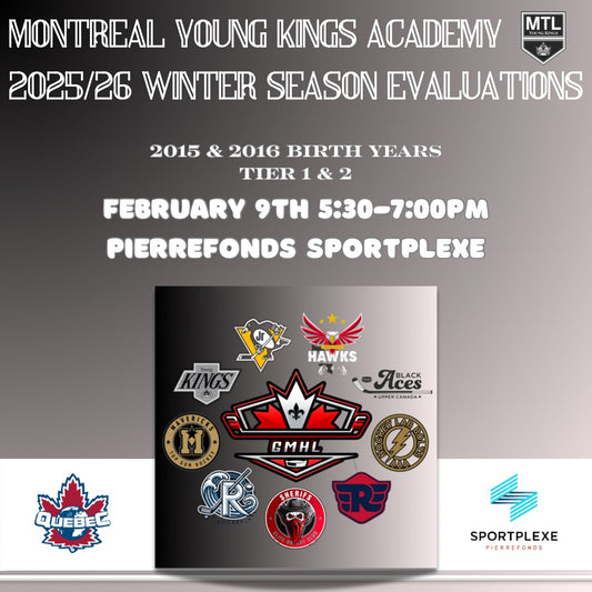 Montreal Young Kings Academy Tryouts